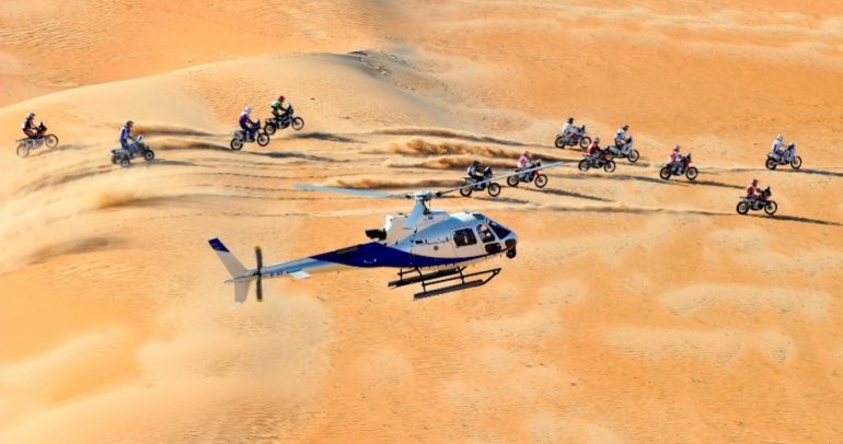 ما هي خطط السلامة لرالي أبوظبي الصحراوي